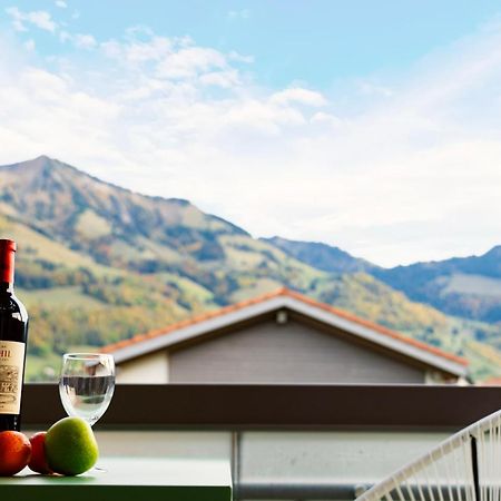 Neirivue Gruyere Alpes Appartement 3 Chambres Bbq Parking מראה חיצוני תמונה