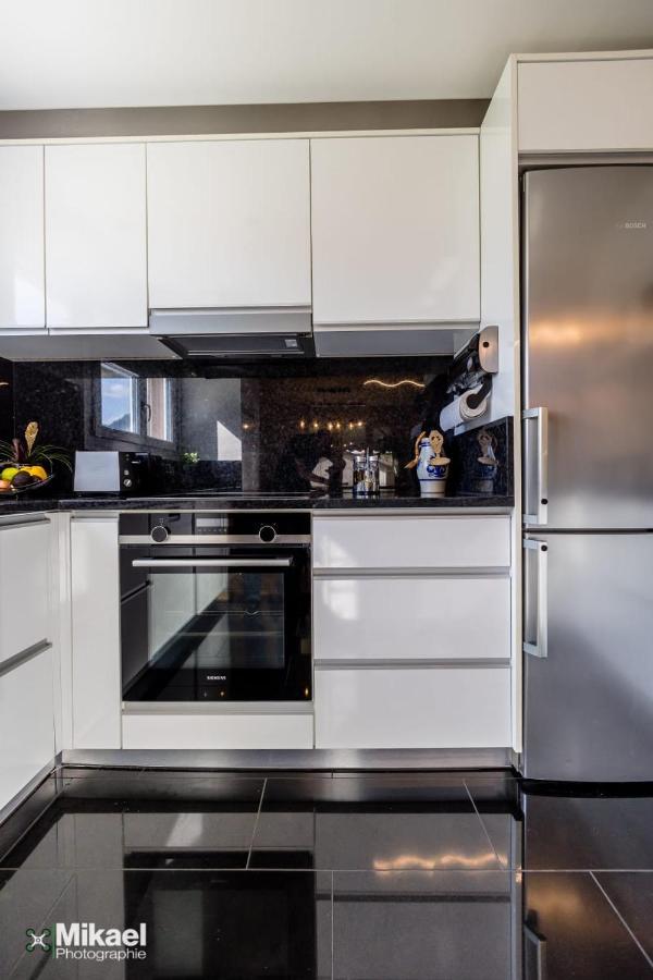 Neirivue Gruyere Alpes Appartement 3 Chambres Bbq Parking מראה חיצוני תמונה