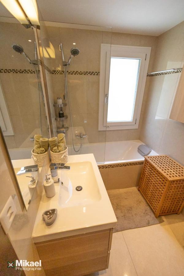 Neirivue Gruyere Alpes Appartement 3 Chambres Bbq Parking מראה חיצוני תמונה