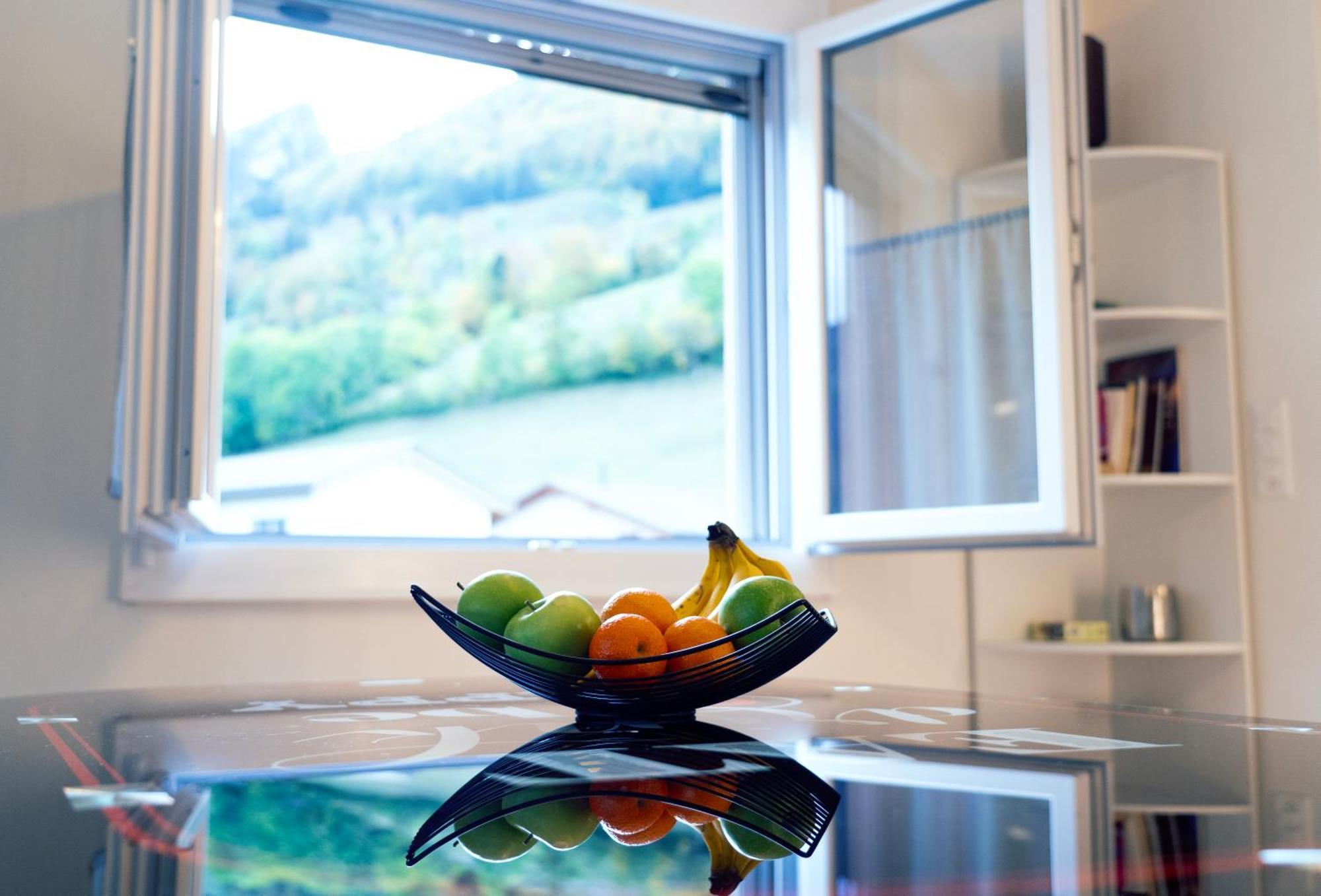 Neirivue Gruyere Alpes Appartement 3 Chambres Bbq Parking מראה חיצוני תמונה