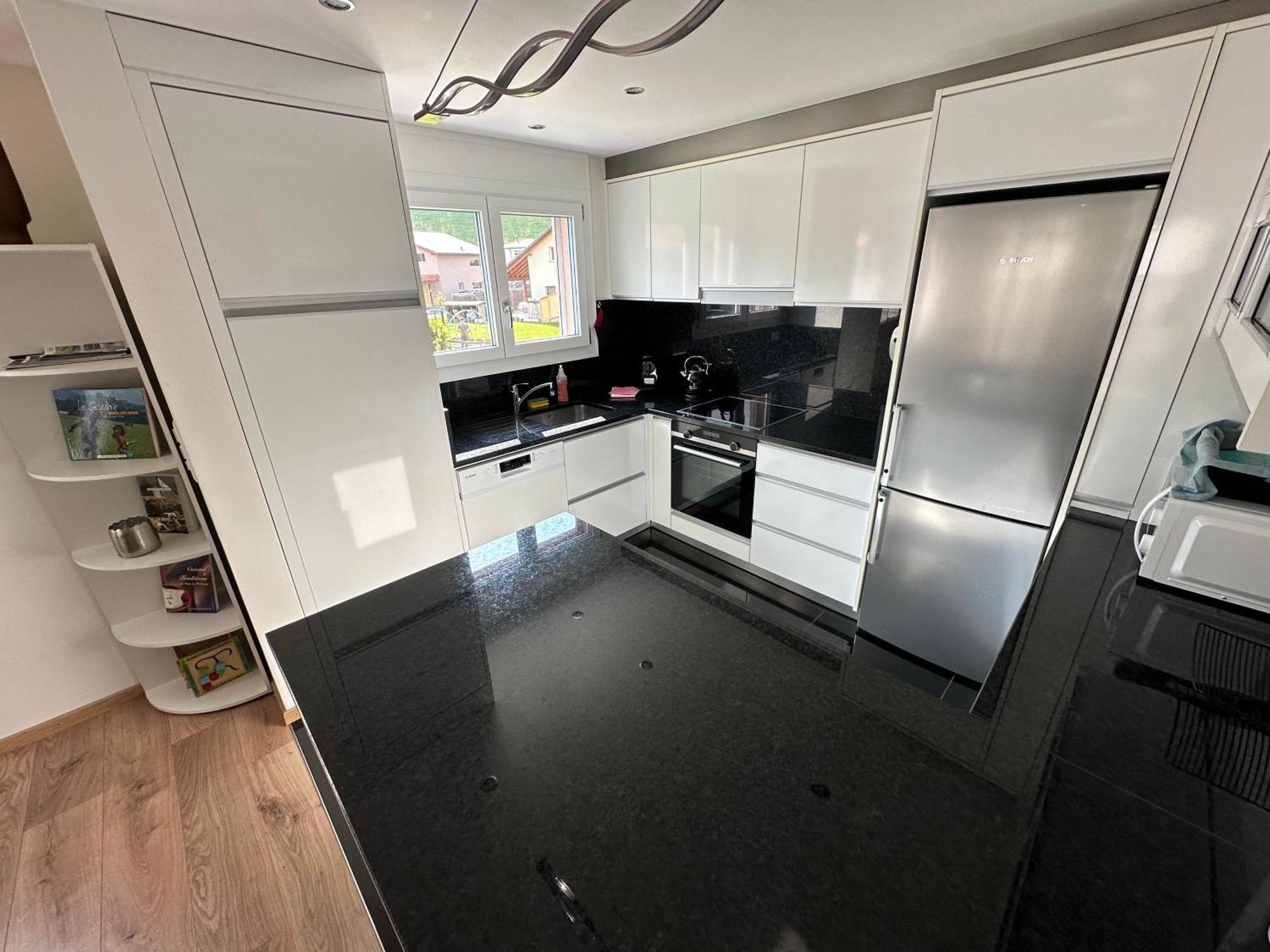 Neirivue Gruyere Alpes Appartement 3 Chambres Bbq Parking מראה חיצוני תמונה