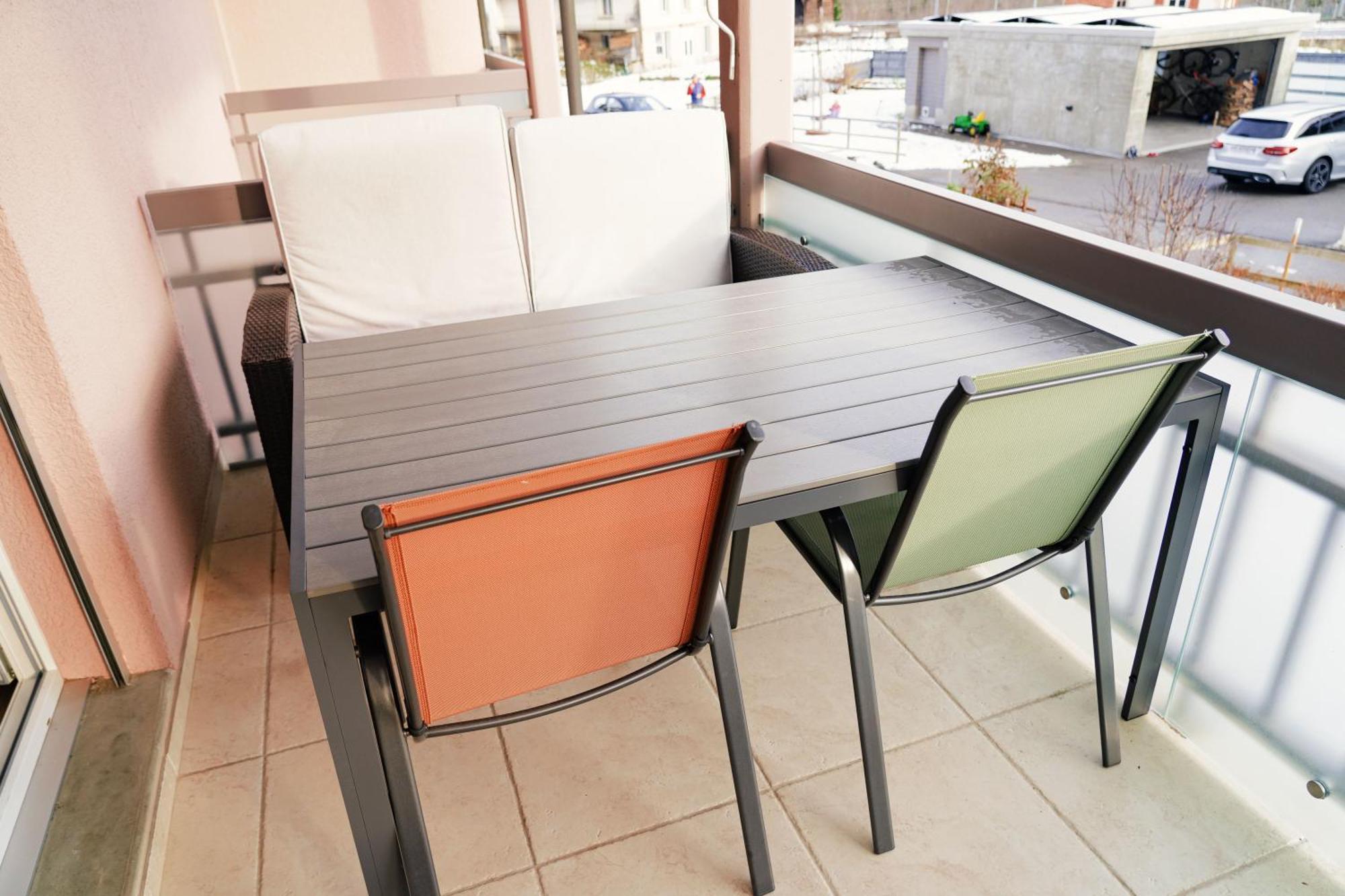 Neirivue Gruyere Alpes Appartement 3 Chambres Bbq Parking מראה חיצוני תמונה